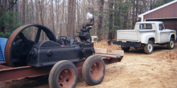 Ingersoll-Rand Imperial Type 10, at its new home.