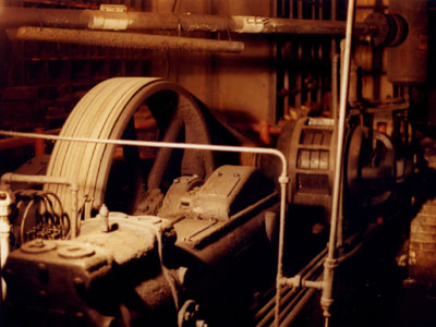 Ingersoll-Rand Imperial Type 10, from the low pressure cylinder.